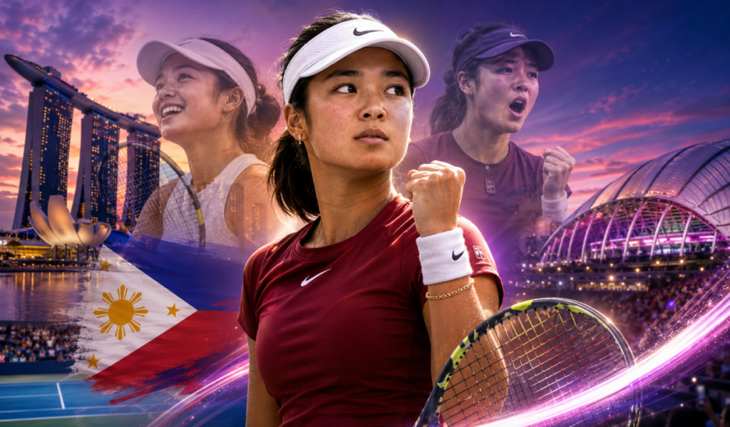 Alexandra Eala continues to make history for Philippine tennis.