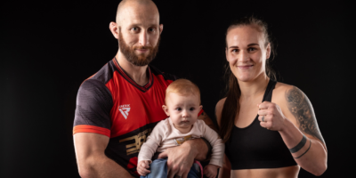 Maja and Domen Drnovšek achieved what no married couple had done before in MMA history at BRAVE CF 106.