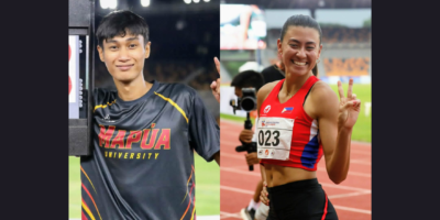 Lauren Hoffman completed a hurdles sweep while Leonard Grospe delivered a record-breaking performance in New Clark City.