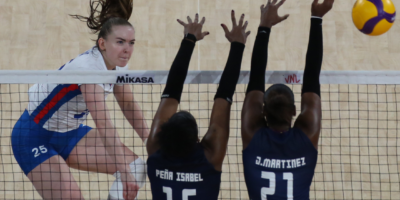 After trailing by two sets, Czechia fought back to defeat the Dominican Republic in one of the most thrilling matches of the Pasig City leg of the VNL. [PSC photo]
