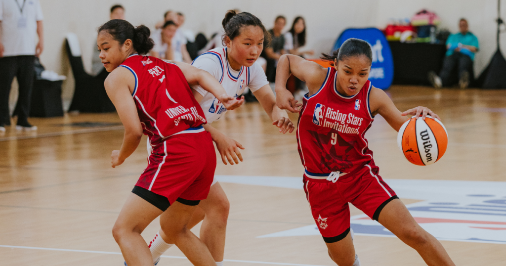 The UST Junior Growling Tigresses opened their 2026 NBA RSI campaign by defeating Royal International School, 75- 45.