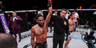 AJ McKee reminded everyone why he's among the world's elite, while Liz Carmouche moved another step closer to championship gold at PFL San Diego. [PFL photo]