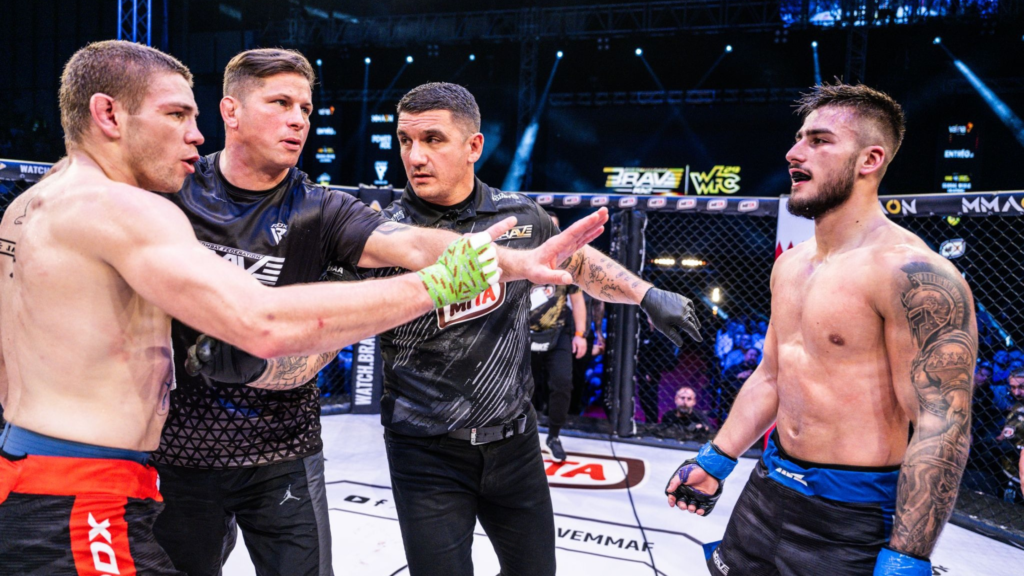 David Forster and Amil Tutić will renew their rivalry at BRAVE CF 106 in Ljubljana.