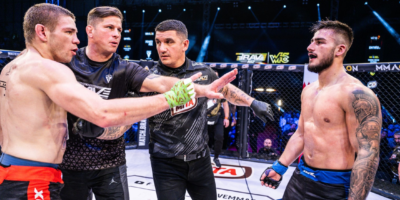 David Forster and Amil Tutić will renew their rivalry at BRAVE CF 106 in Ljubljana.