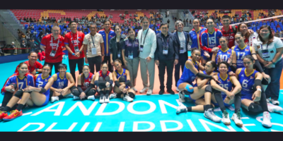 Alas Pilipinas during AVC Women’s Volleyball Cup match action in Candon City