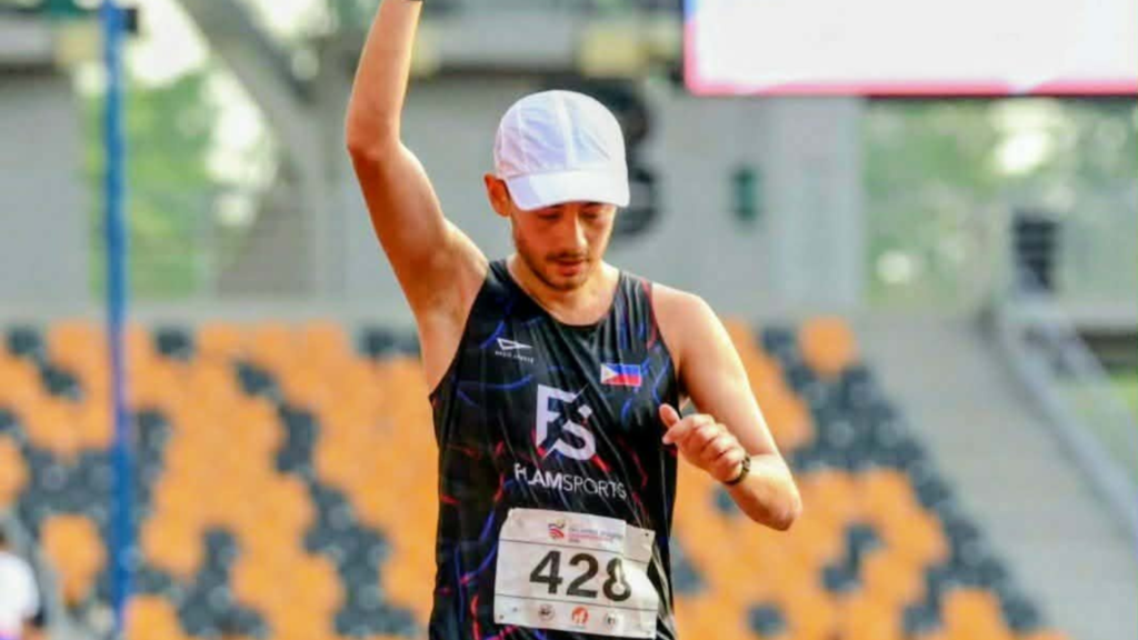 Nathaniel Seiler sets a new national record in his Philippine race walk debut.