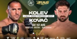 BRAVE CF returns to Bulgaria: Kolev vs Kovač confirmed as explosive main event at BRAVE CF 107