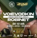 Bulgaria Braces for War: BRAVE CF 107 Heavyweight Bout Pits Rising Star Against Seasoned Gatekeeper