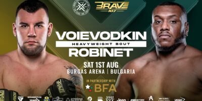 BRAVE CF 107 will take place at Burgas Arena in Bulgaria.