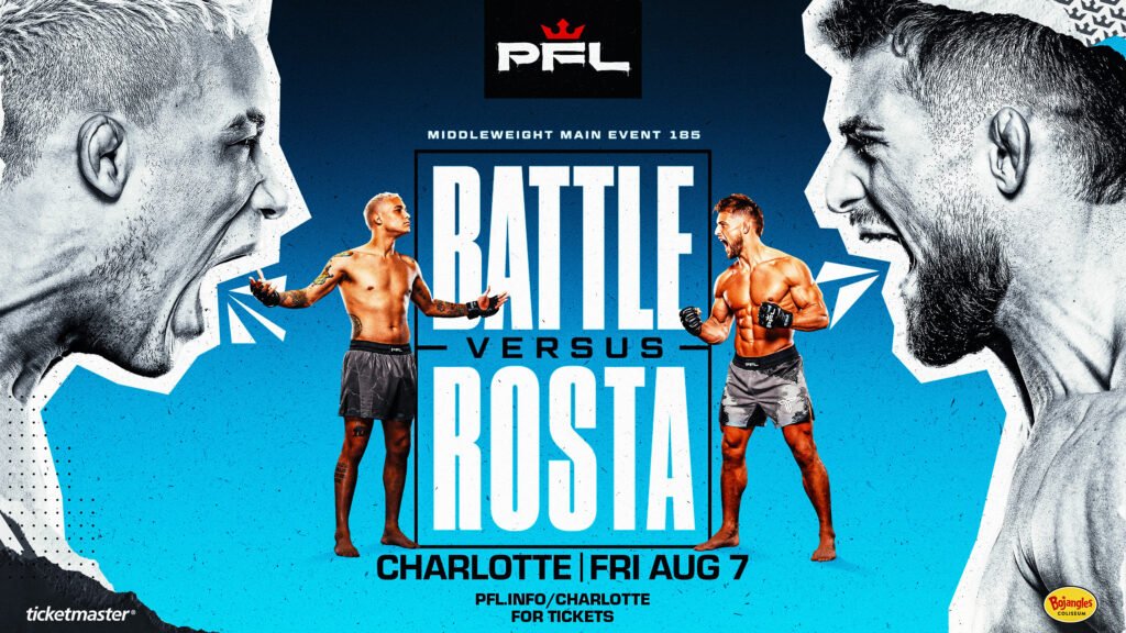 The road to the PFL middleweight title continues in Charlotte as several ranked contenders prepare for pivotal matchups that could reshape the championship picture.
