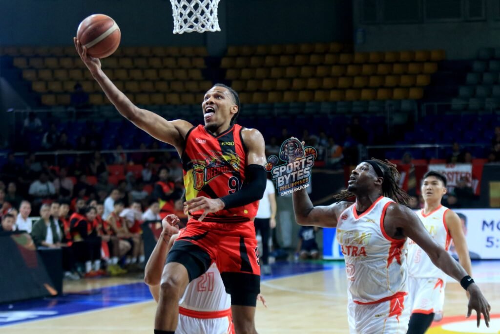 George King led San Miguel Beer in its record-setting offensive performance against Titan Ultra. [photo credit: Peter Baltazar]