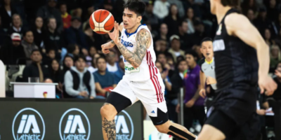 Kevin Quiambao scored a game-high 23 points for Gilas Pilipinas against the Tall Blacks. [FIBA.com photo]
