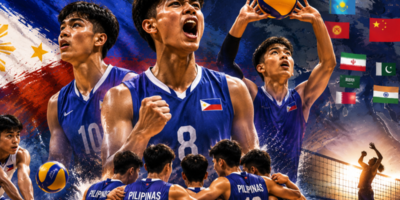 The Philippines opens its AVC Boys' U18 Volleyball Championship campaign against Iran.