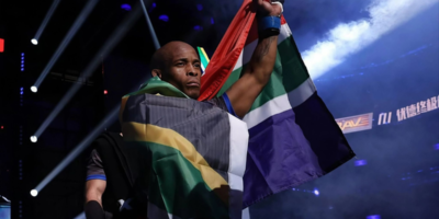 Luthando Biko prepares for his BRAVE CF 107 flyweight showdown against Bidzina Gavashelishvili.