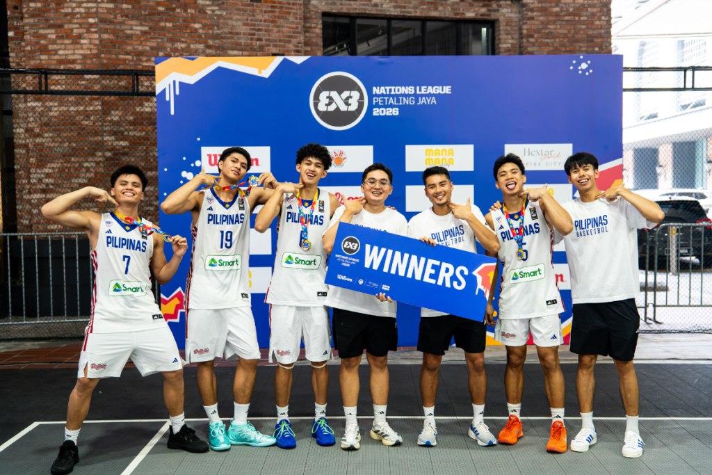 Gilas Pilipinas 3x3 Men topped the FIBA 3x3 Nations League Asia 2 standings in Malaysia. [SBP photo]