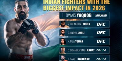Owais Yaqoob continues his rise in BRAVE Combat Federation as one of India's top MMA fighters.