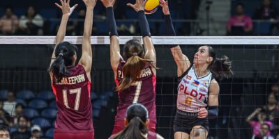 Savi Davison led PLDT with 30 points in the defending champions' opening victory. [PVL Images]
