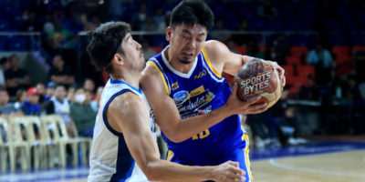 Ian Sangalang recorded a double-double to help Magnolia secure its second straight win. [photo credit: Peter Baltazar]