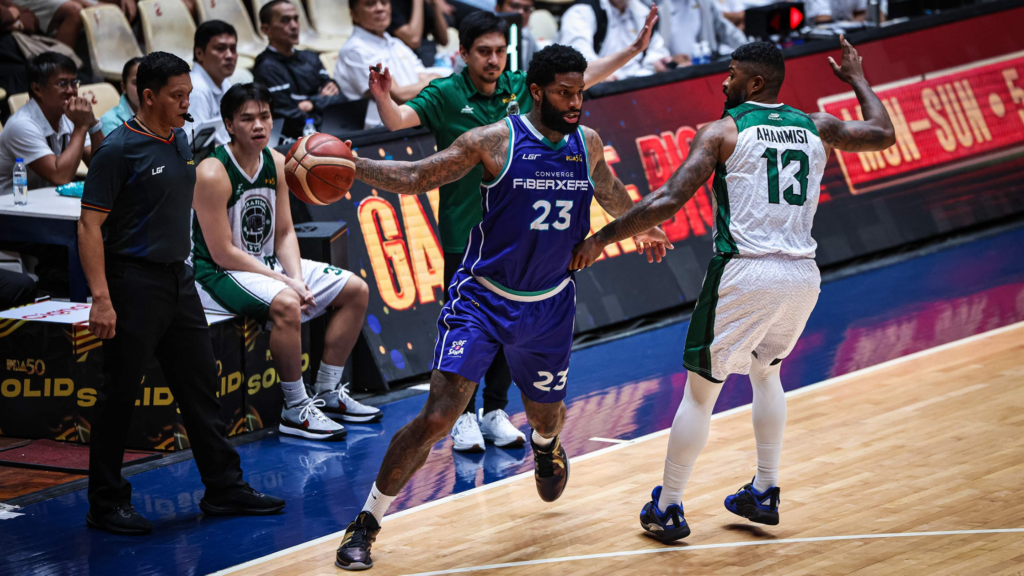 Cameron Clark led Converge's offensive effort against Terrafirma. [PBA Images]