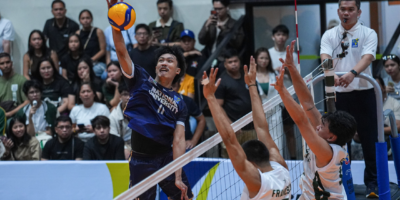 Jade Disquitado anchors NU's attack and defense in the V-League Collegiate Challenge. [PVL Images]
