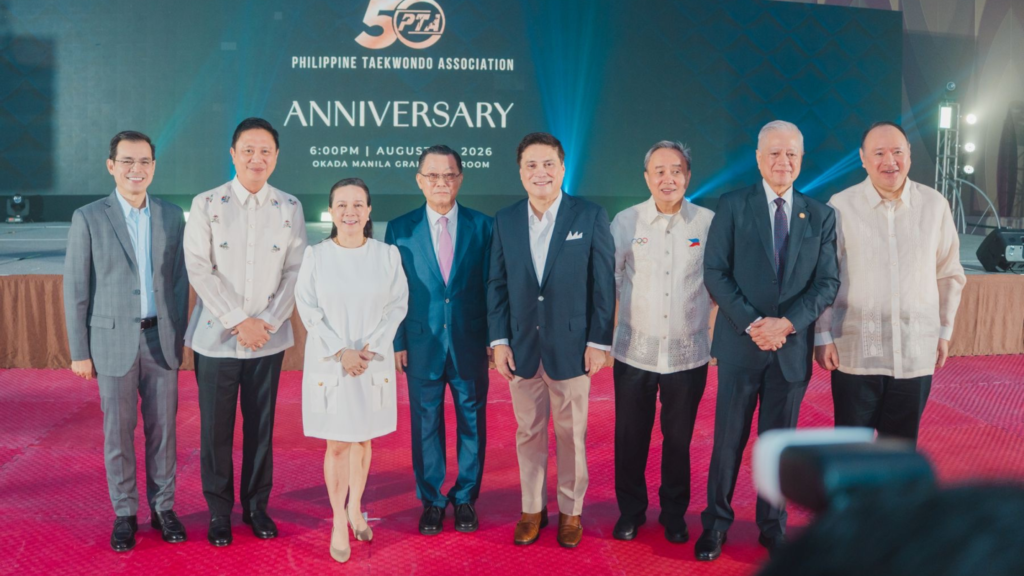 The Philippine Taekwondo Association marked its 50th anniversary as the new National Taekwondo Center takes shape.