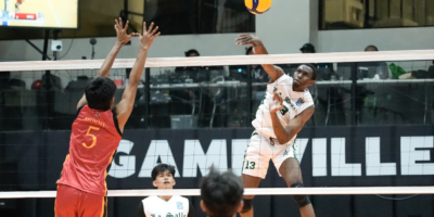 Issa Ousseini led La Salle with 23 points as the Green Spikers defeated Mapua in the V-League Collegiate Challenge. [PVL Images]