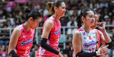 Jaja Santiago-Minowa marked her PVL return as Creamline faced Galeries Tower during the PVL On Tour stop in Victorias City. [PVL Images]