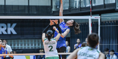 Samantha Tiratira led all scorers with 13 points as Arellano University remained unbeaten after five matches against Benilde. [PVL Images]