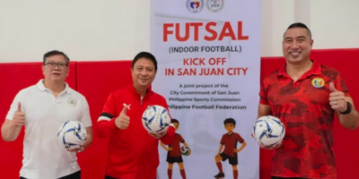 San Juan City launched its first Futsal Developmental Programme with support from the Philippine Sports Commission and Philippine Football Federation.