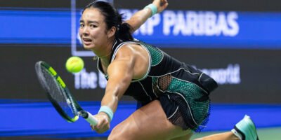 Alexandra Eala saw her Singapore Tennis Open campaign end in the Round of 16 after Tatiana Prozorova rallied from a set and a break down. [photo credit: WTA | Ashok Kumar]