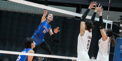 Heart Villaflores led Arellano's balanced attack with 16 kills in the Lady Chiefs' latest V-League victory. [PVL Images]