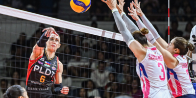 Savi Davison leads PLDT with a career-high 37 points in the High Speed Hitters' dramatic five-set victory. [PVL Images]