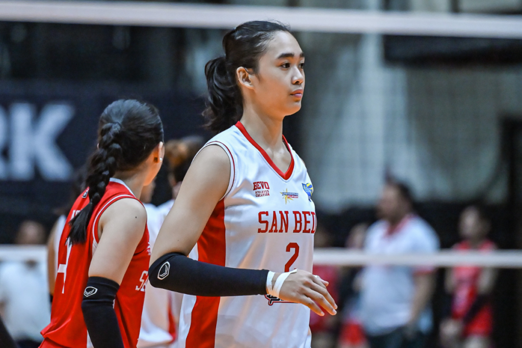 Khim Culanay's 13 blocks and 22 points powered San Beda University to its second straight V-League Collegiate Challenge victory. [PVL Images]