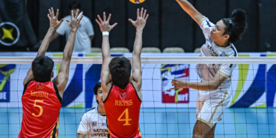 Leo Ordiales led National University with 19 points in the Bulldogs' straight-set victory over Mapua. [PVL Images]