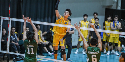 Al-Bukharie Sali led UST's scoring effort as the Golden Spikers moved to 1-3 in the V-League Collegiate Challenge. [PVL Images]