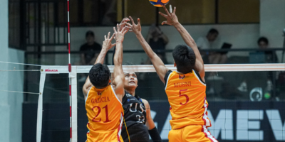 Al-Bukhari Sali produced a match-high 22 points as UST overcame Mapua in four sets for its second straight V-League Collegiate Challenge victory. [PVL Images]