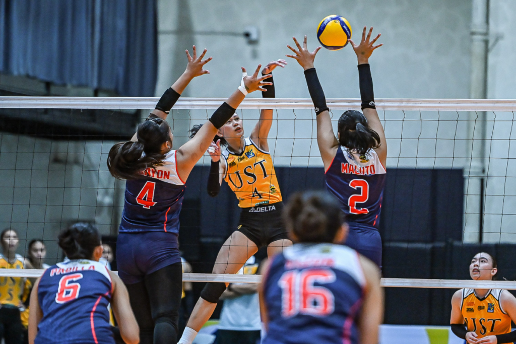 Ashlee Knop led the UST Golden Tigresses with 14 points in their dominant win over Letran. [PVL Images]