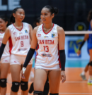 Lady Red Spikers Spoil Arellano’s Perfect Run