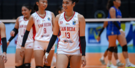 Lady Red Spikers Spoil Arellano’s Perfect Run