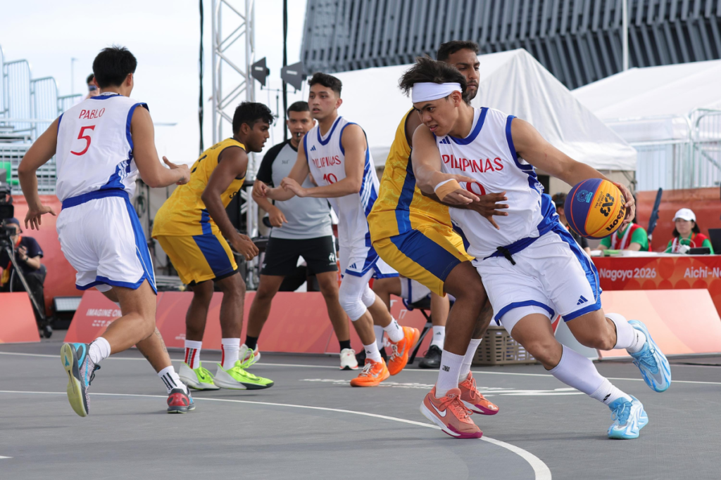 Gilas Pilipinas 3x3 opened its Asian Games campaign with wins over Mongolia and Sri Lanka to take a 2-0 record in Group A. [photo credit: POC Media pool]