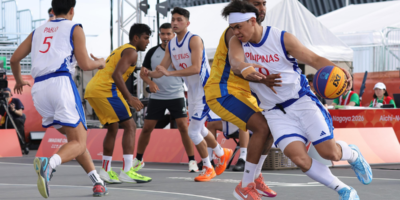 Gilas Pilipinas 3x3 opened its Asian Games campaign with wins over Mongolia and Sri Lanka to take a 2-0 record in Group A. [photo credit: POC Media pool]