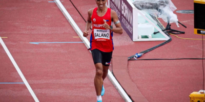 Richard Salaño completed the men's marathon at the 2026 Aichi-Nagoya Asian Games despite battling a prolonged flu and fever. [POC Media pool]