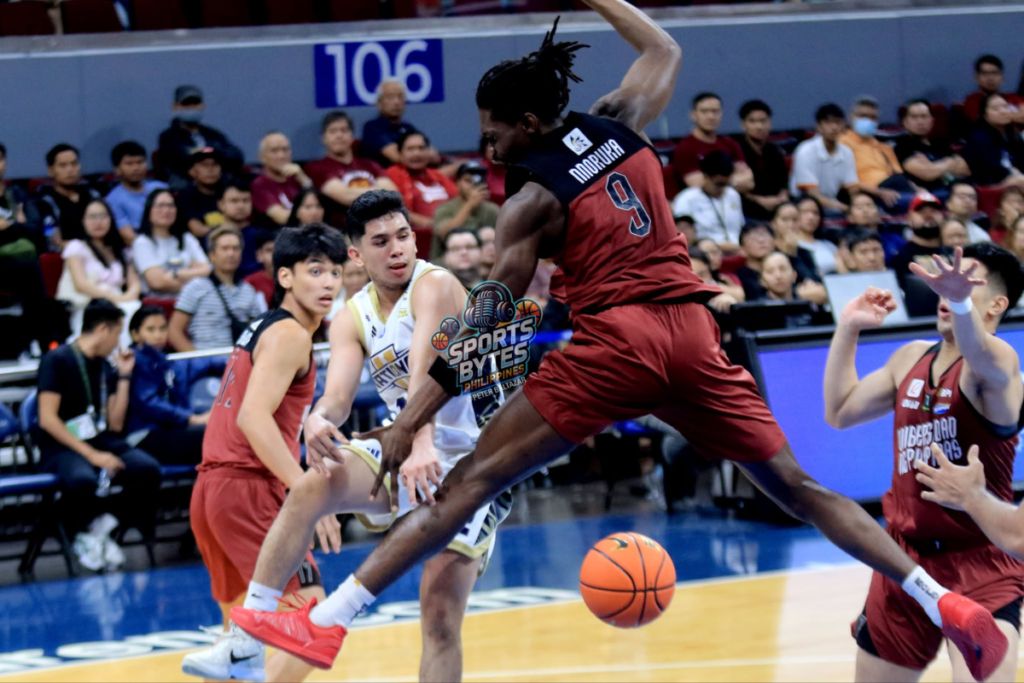 Reinhard Jumamoy helped NU withstand UP's late rally as the Bulldogs secured their second straight UAAP Season 89 victory. [photo credit: Peter Baltazar]