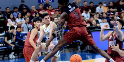 Reinhard Jumamoy helped NU withstand UP's late rally as the Bulldogs secured their second straight UAAP Season 89 victory. [photo credit: Peter Baltazar]