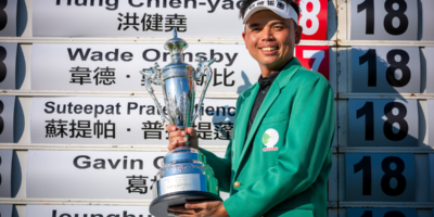 Hung Chien-yao won the Mercuries Taiwan Masters by one shot for his first Asian Tour title. [photo credit: Asian Tour]