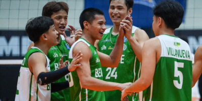 The Benilde Blazers advanced to the V-League semifinals for the first time in program history. [PVL Images]