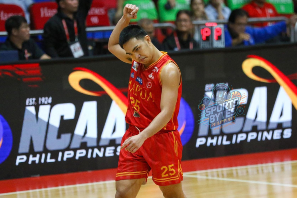 Jamal Diaz scored all six of Mapua's points in the final 1:25, including two late three-pointers. [photo credit: Peter Baltazar]