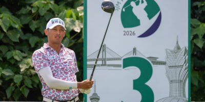 Wang Wei-hsuan carded a 66 to catch Im at the top of the SJM Macao Open leaderboard ahead of Sunday's final round. [Asian Tour photo]
