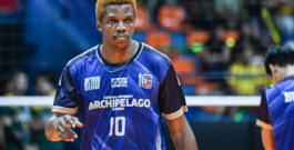 Mukaba Makes His Presence Felt at the Net as His Collegiate Clock Winds Down