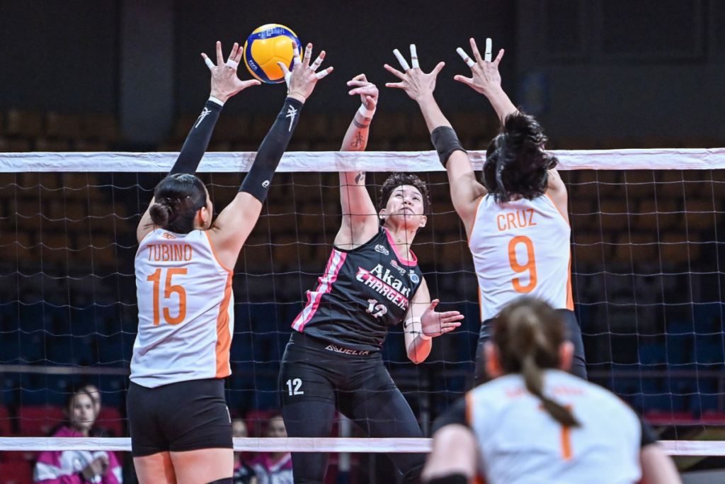 Eli Soyud scored 30 points to lead the Akari Chargers past the Farm Fresh Foxies in a five-set PVL All-Filipino Conference Siklab Series match. [PVL Images]